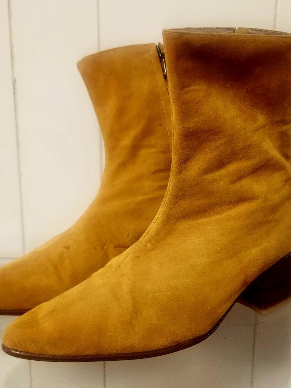 men's boots 10 US 43 IT Alessandro Vasini suede